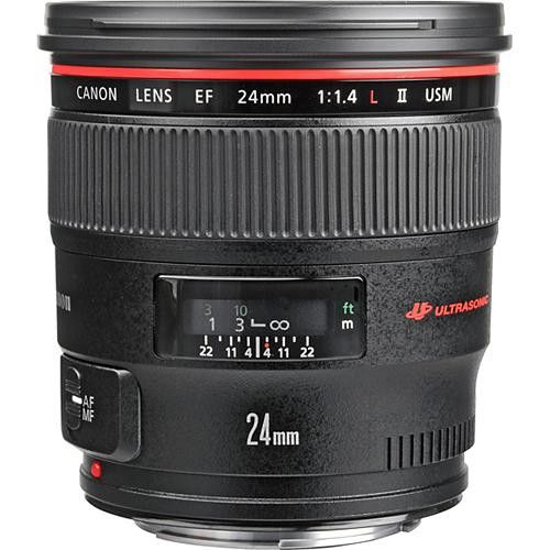 Canon EF 24mm f/1.4L II USM Ultra-wide lens Black