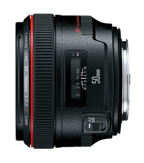 Canon EF 50mm f/1.2L USM Black