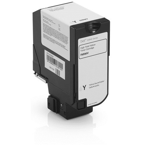 DELL FKRWV toner cartridge 1 pc(s) Original Yellow