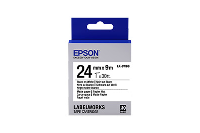 Epson LabelWorks Matte Paper LK self-adhesive label Blue, Grey, White