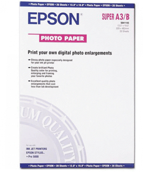 Epson S041143 photo paper A3 Gloss
