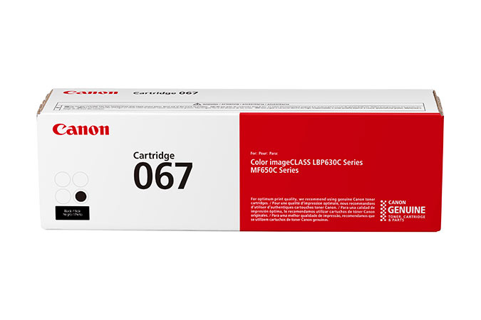 Canon 067 toner cartridge 1 pc(s) Original Black