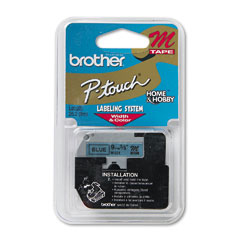 Brother M521 printer label Blue M