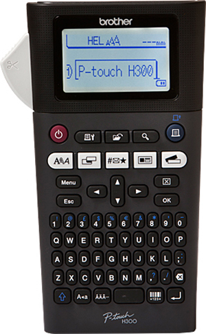 Brother PT-H300 label printer Thermal transfer Colour 180 x 180 DPI 20 mm/sec TZe AZERTY