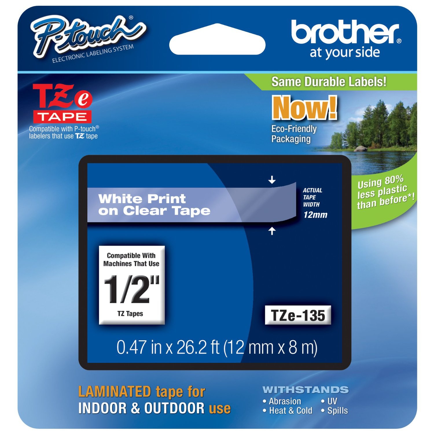 Brother TZeS135 label-making tape TZ